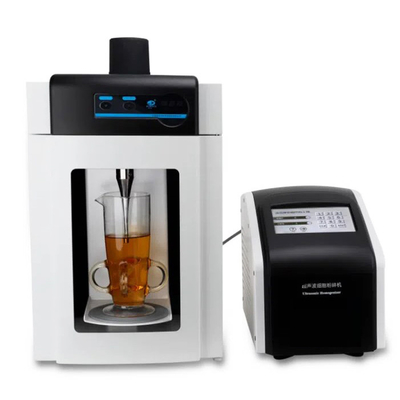 Lab Tissues Cell Ultrasonic Homogenizer Sonicator 10ml To 600ml LCD Display
