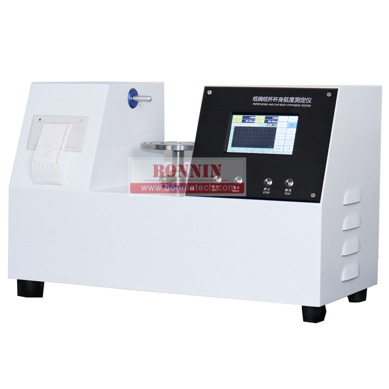 High Accuracy Touch Screen Paper Cup Stiffness Tester