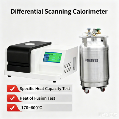 Kalorimeter Pemindaian Diferensial Polimer (DSC) Waktu Induksi Oksigen (OIT) Instrumen Analisis Termal Dsc